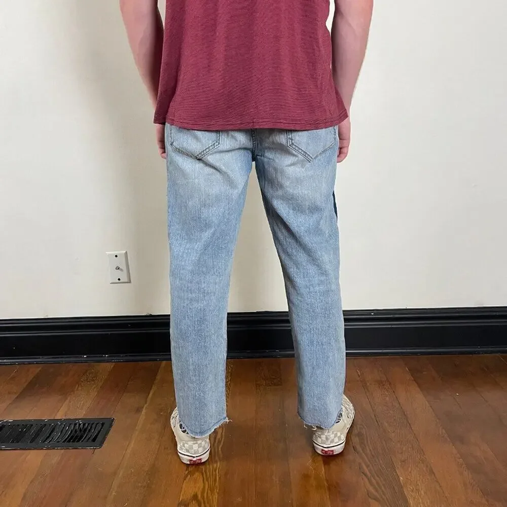 Stradivarius Ripped Regular Fit Jeans